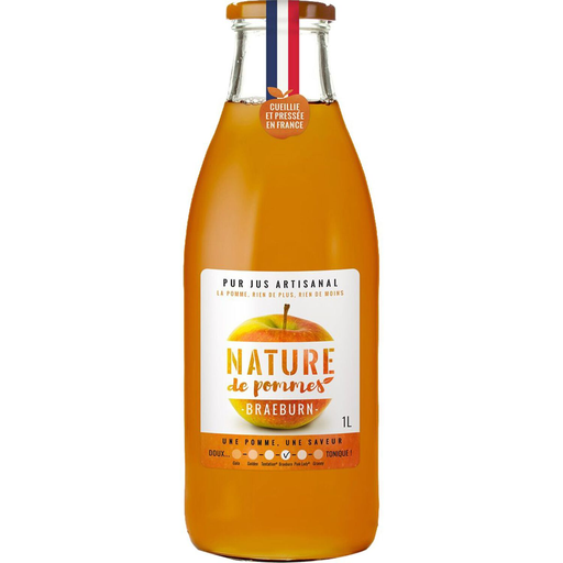 [3760033150024] NATURE DE POMMES Braeburn Apple Pure Juice 1 L