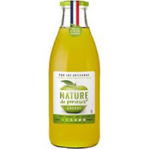 [3760033150055] NATURE DE POMMES Granny Smith Artisanal Pure Apple Juice 1 L