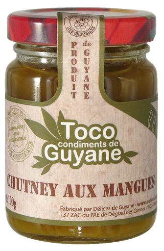 [3760033990118] MAXI SEC Chutney de manga 100 g