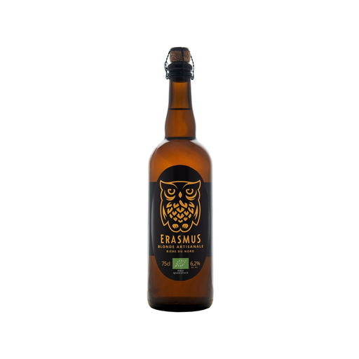 [3760035360315] ERASMUS Cerveja Loura Francesa Bio garrafa