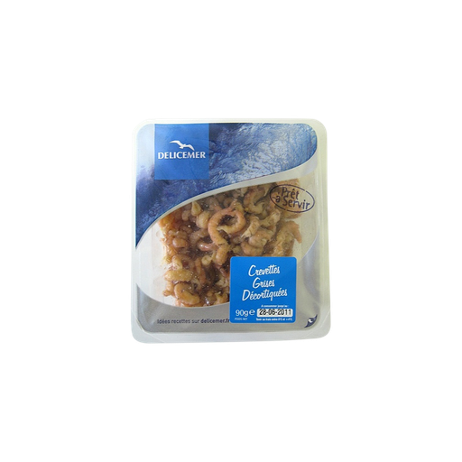 [3760036820818] DELICEMER Camarão cinzento descascado 90 g