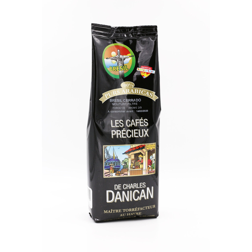 [3760037980009] CHARLES DANICAN Café moulu Brésil Cerrado 250 g
