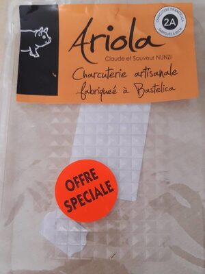 [3760038770081] ARIOLA Bandeja Coppa Corse 80 g