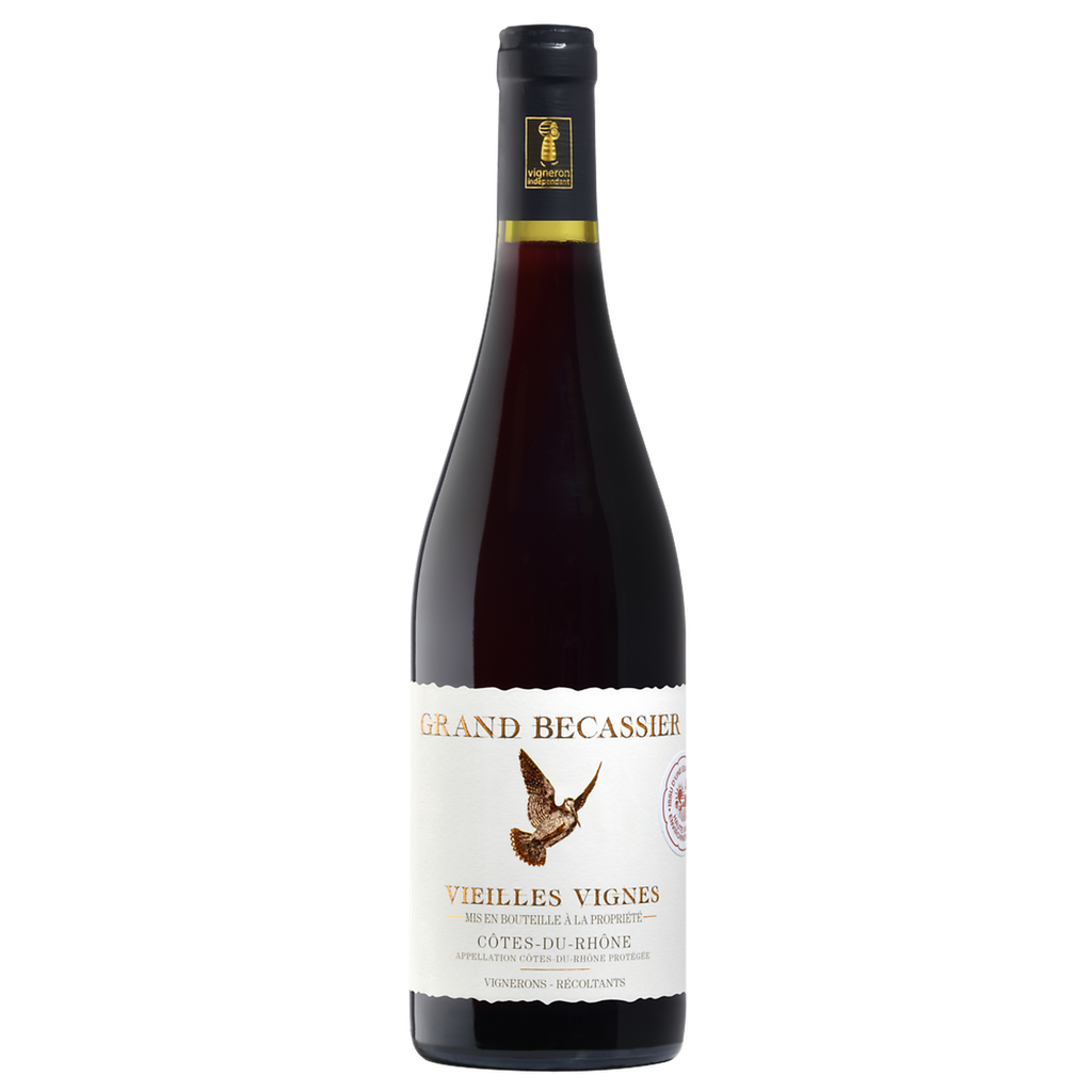 BECASSIER VIEILLES VIGNES Côtes du Rhône AOP Red Wine 75 cl