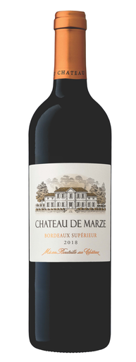 [3760047440142] SUPÉRIEUR Château de Marze, 2018 Bordeaux AOP Rouge 75 cl