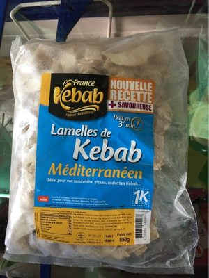 [3760051582067] FRANCE KEBAB Tiras de Kebab Mediterráneas 850 g