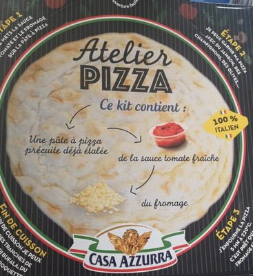 [3760056265613] CASA AZZURRA Kit Para Pizza 410 g