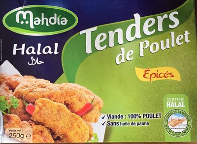 [3760059780403] MADHIA Tenders De Poulet Épicés 250 g