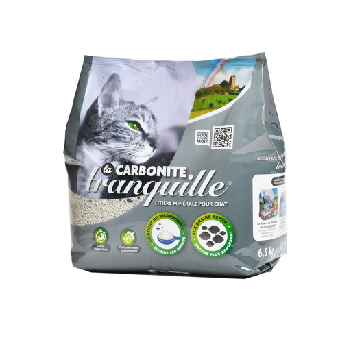 [3760060015730] TRANQUILLE Litière Carbonite Minérale 6.5 kg