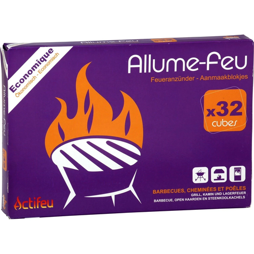 [3760061212138] ACTIFEU Firelighter Cubes X32