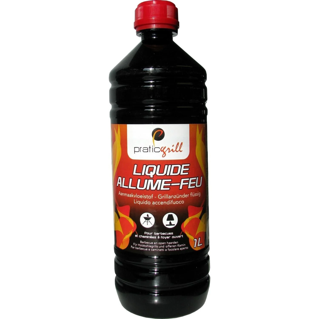 PRATIC GRILL Liquide Allume-feu Accélérateur 1 L