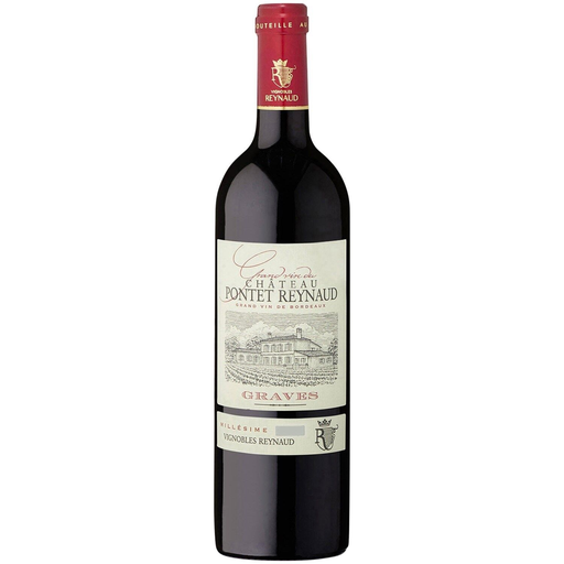 [3760061751538] CHATEAU PONTET REYNAUD Vin rouge A.O.P. Graves 75 cl