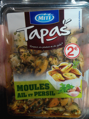 L'ATELIER MITI Garlic/Parsley Mussels 110 g