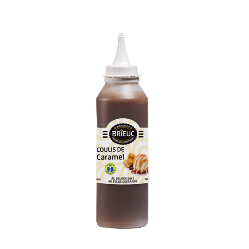 [3760074419159] BRIEUC Coulis de caramel au beurre salé au sel de Guérande 350 g