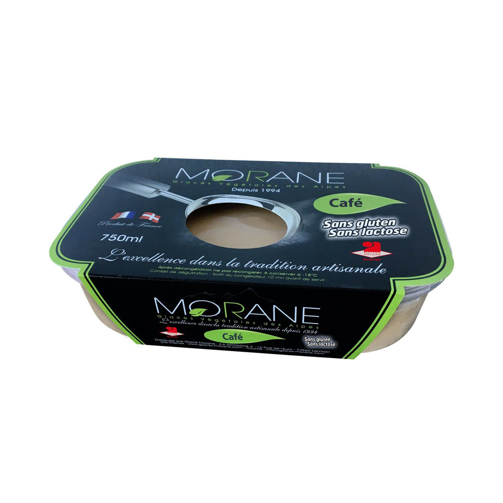 MORANE Coffee plant-based ice cream 750 ml