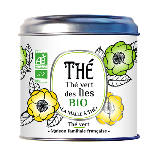[3760076280115] LA MALLE A THE Thé vert des îles Bio 100 g