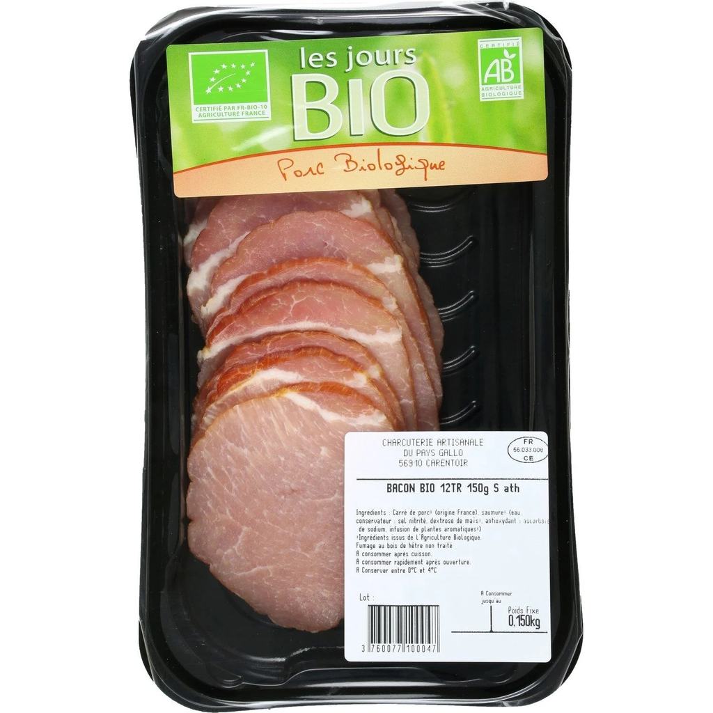 CAPG Bacon Bio 150 g