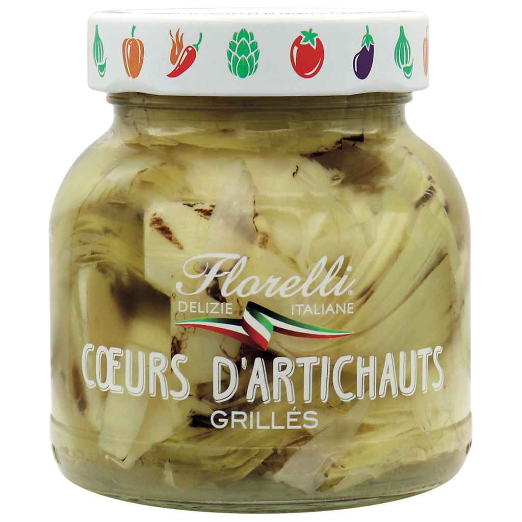 FLORELLI Corações de alcachofra grelhados 280 g