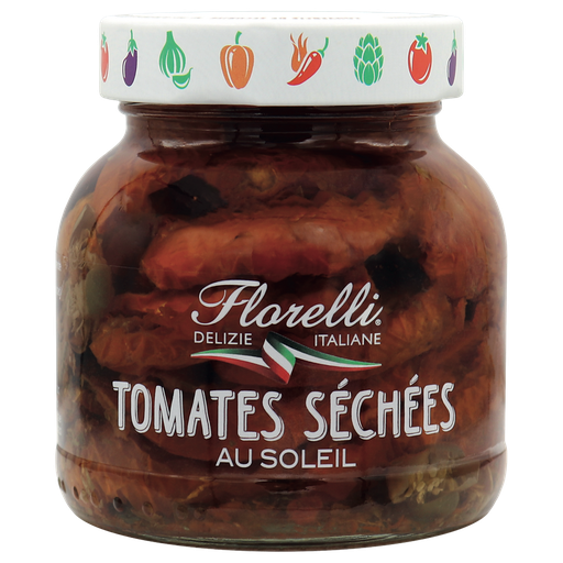 [3760077530769] FLORELLI Sun-dried tomatoes 140 g