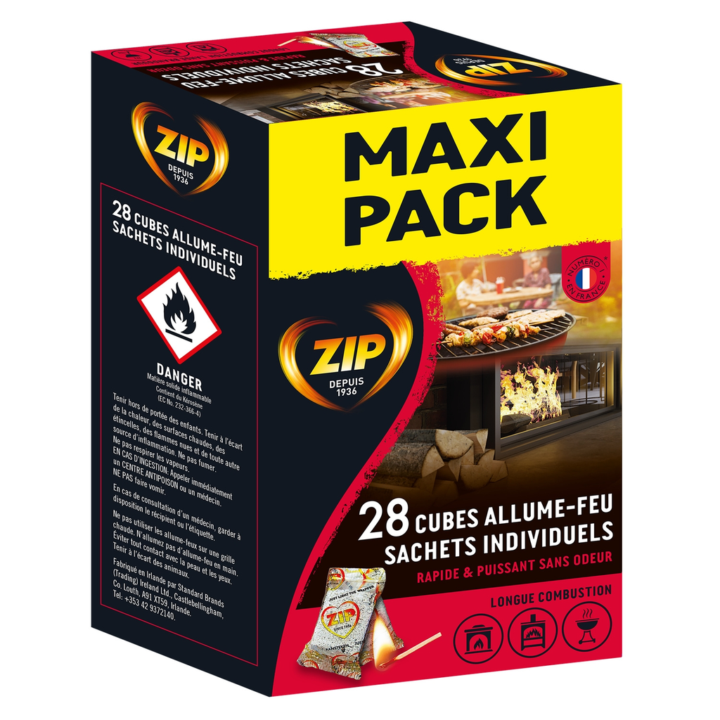 ZIP High Performance Odourless Firelighters 28 pack