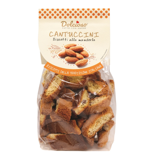 [3760077534705] DOLCIOSO Bolachas cantuccini com amêndoas 250 g
