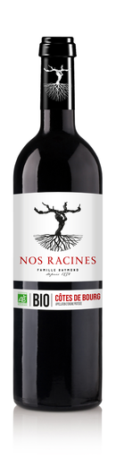 [3760077984036] OCSTORE Famille Raymond Nos Racines, 2022 Côtes de Bourg AOP Rouge 75 cl