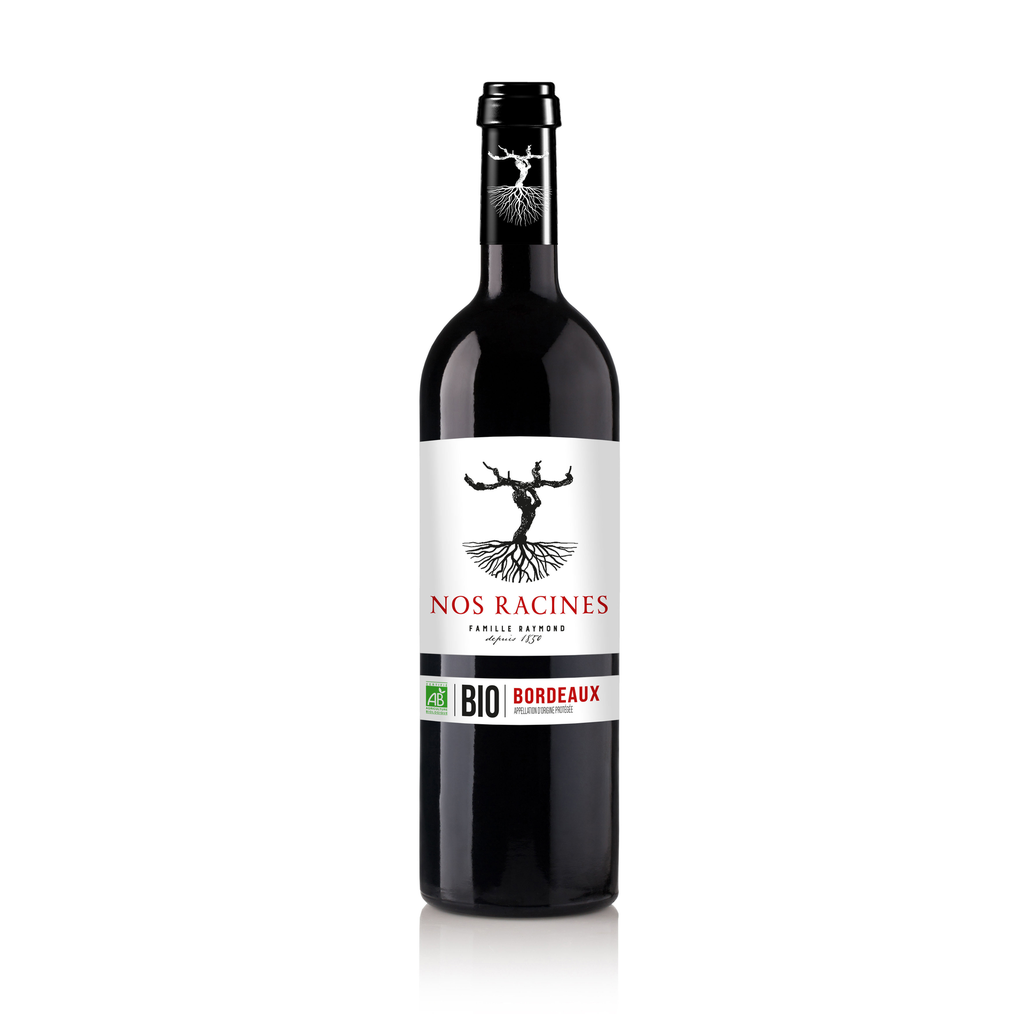 NOS RACINES FAMILLE RAYMOND Nos BIO, 2022 Bordeaux AOP Rouge 75 cl