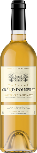 [3760077989314] CHÂTEAU GRAND Dousprat, 2020 Sainte-Croix-du-Mont AOP Blanc Moelleux 75 cl
