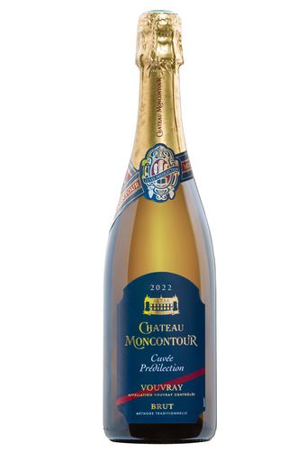 [3760078210233] MONCONTOUR Vouvray AOP Château Prédilection Cuvée Prédilection Brut Méthode Traditionnelle Blanc de Blancs 0,75 L