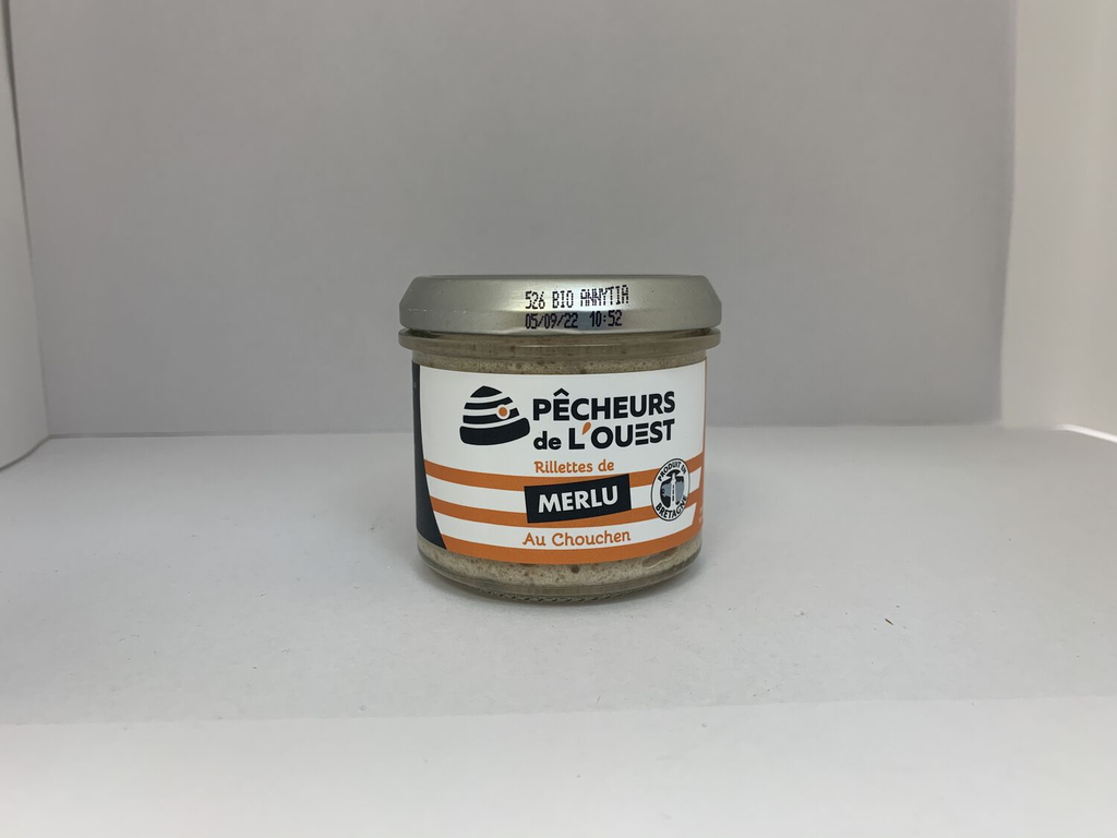 PÊCHEURS DE L'OUEST Rillettes de merluza con chouchen 0,9 kg