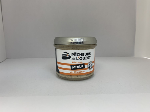 [3760079090476] PÊCHEURS DE L'OUEST Hake rillettes with chouchen 0.9 kg