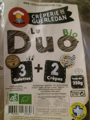 [3760080260806] GUERLEDAN Duo 3 Galets Bio 350 g