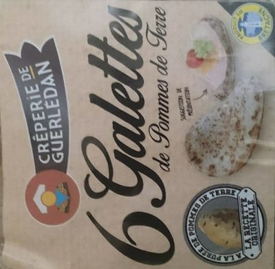[3760080260875] GUERLEDAN Panquecas de batata 220 g