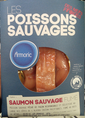[3760083785375] ARMORIC Saumon Rouge du Pacifique Fumé 100 g