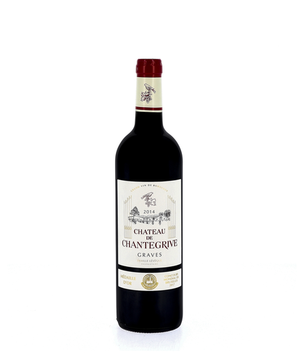 [3760084162519] Château de Chantegrive, 2014 Graves AOP Rouge 75 cl