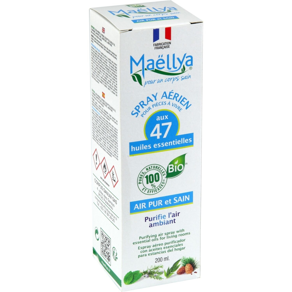 MAELLYA Ambientador Air Pur et Sain 200 ml