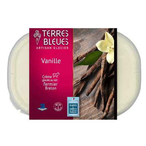 [3760088753010] TERRES BLEUES Vanilla Ice Cream 415 g