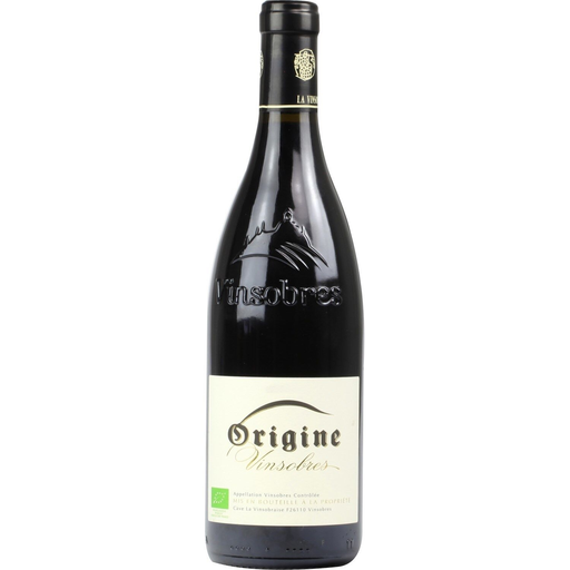 [3760088862231] LA VINSOBRAISE Vinsobres origine rouge BIO 75 cl