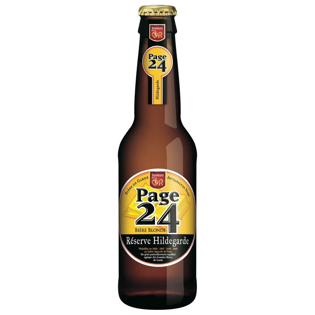 PAGE Hildegarde Artisanal Blonde Beer 6.9% 24 x 33 cl