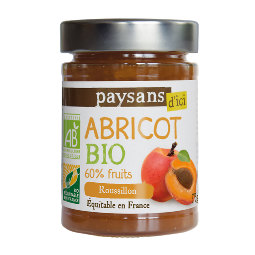 [3760091722751] PAYSANS D'ICI Compota extra de alperce do Rossilhão Bio 375 g