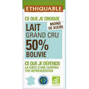 ETHIQUABLE Organic Milk Chocolate Bar Madagascar and Bolivia 100 g