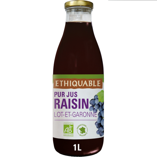 [3760091729828] PAYSANS D'ICI Organic Grape Juice from Lot-et-Garonne 1 L