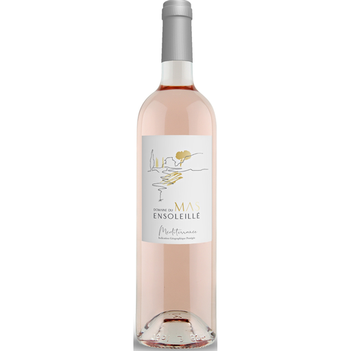 [3760092070516] DOMAINE DU MAS ENSOLEILLE Rosé Wine I.G.P. Méditerranée 75 cl