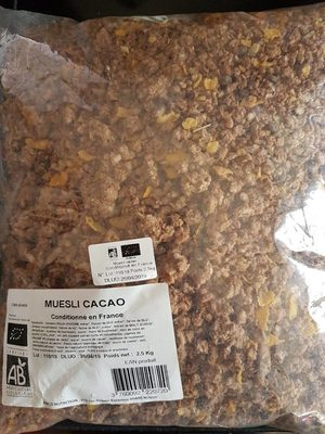 [3760092220720] ECOLIBRE Muesli Crousti Cacao 2,5 kg