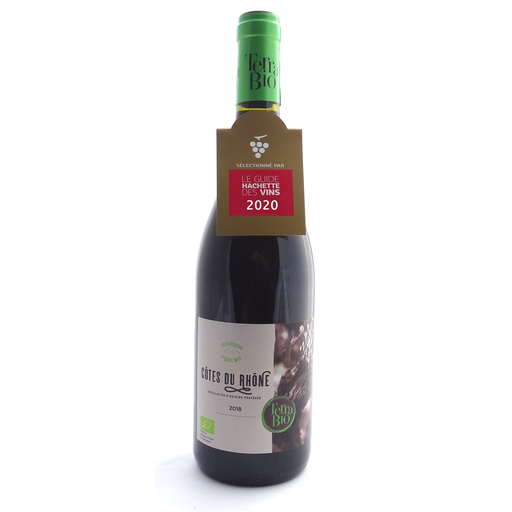 [3760093631600] TERRA BIO Vin Rouge Côtes Du Rhône Bio 75 cl