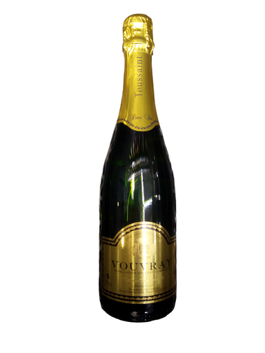 [3760101350028] VOUVRAY Méthode traditionnelle AOP brut Domaine Toussaint 12° 75 cl