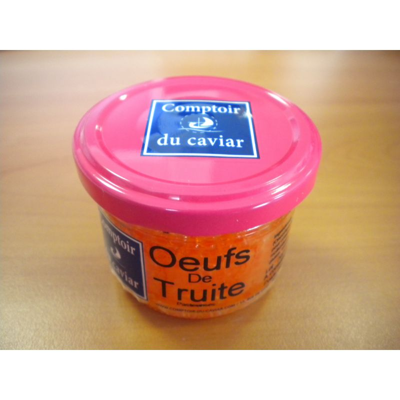 COMPTOIR DU CAVIAR Oeufs De Truite Guyad 90 g
