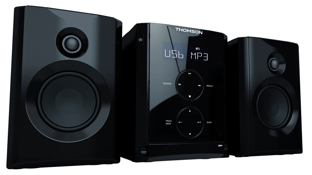 THOMSON Home Audio Micro System MIC100 20 W Black