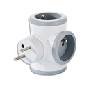SELECTION BRICO-TRAVO Wireless power strip with rotating plug, 3 sockets white 0.1 kg