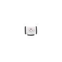 WATT&CO Rotating triple socket 3x16A White and black